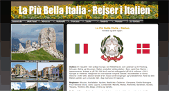 Desktop Screenshot of italien.umnet.dk